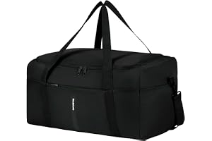 Samsonite TA Revolution - Vikbar Resväska 53 cm, Medelstor, Lätt & Kompakt, med Reflekterande Detaljer, Duffel för Semester &