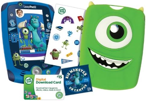Leapfrog Leappad 2 Disney Pixar Monsters University Varsity Edition Bundle