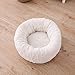 Produktbild Chaud Rond Animal Trotterei Longueur De La Litière In Peluche Teddy Chiot Chien Chien Fournitures Fournit In Peluche Blanche M50 * 50 Plus Couverture