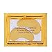 New Comfortable Women 10pcs Gold Crystal Collagen Eye Mask Eye Patches Skin Care