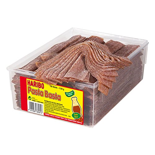 Haribo Pasta Basta Sour Set, 3 Sorten, Gummibärchen, Weingummi, Fruchtgummi, 3 x 1125g - 4