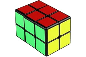 FunnyGoo Oostifun mofangge Mo Fang GE 223 Cubo 2x2x3 Rompecabezas mágico Cubos Rompecabezas Juguetes Negro