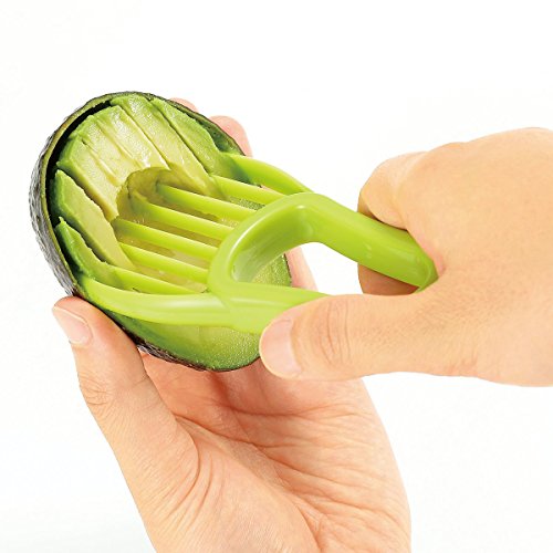 Uvistare Ananasschneider Schäler Edelstahl Professional Set, Spülmaschinenfest, Ananas Entkerner, Avocadoschäler Avocadoschneider, Obstschäler Schneider - 8