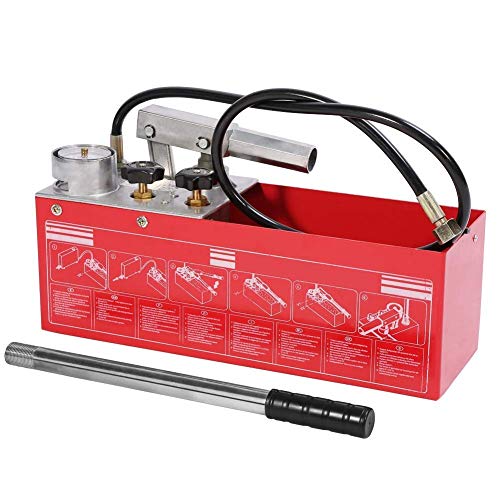 Preisvergleich Produktbild Prüfpumpe, Hand Power Hydraulische Pipeline Druckprüfung Pumpe, Abwasserrohr Leckage Tester Handbetriebene Prüfpumpe Abdrückpumpe