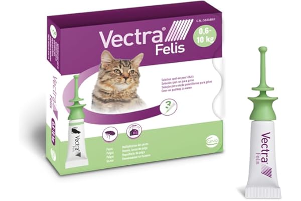 Vectra® Felis Solution Spot-on pour Chats - 3 pipettes