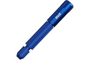 stedi Perceuse Manuelle à Broche pour modélisme, Outils de Bricolage, perceuse Manuelle à Double roulement Ultra précise pour Gundam, modèle Militaire Miniature, pièces en résine 3D, Bleu