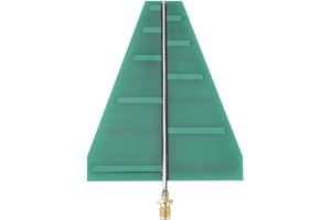 CHICIRIS UWB Log Periodic Antenna, 1.35GHz-9.5GHz UWB Ultra Wideband Broadband Antenna