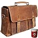 Produktbild BARON of MALTZAHN Aktentasche Laptoptasche BOUGAINVILLE, 43cm, braun, Leder + Lederpflege