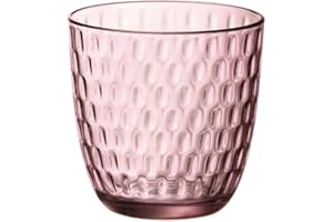 Bormioli Rocco Slot Set Verres, Rose, 6 unités,29cl
