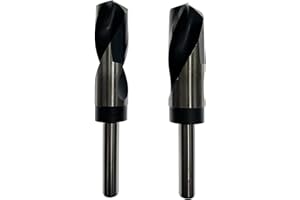 FALON TECH FT Falon-Tech Set di punte per metallo HSS 2 pezzi (26 mm, 28 mm) - in acciaio ad alta velocità di alta qualità - Set di punte elicoidali precise e centrate per trapani in acciaio, metallo, alluminio