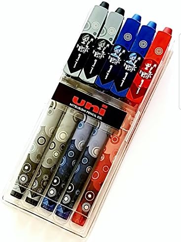Uniball Magic girl 5 pen set Erasable ink pen