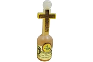 Holy land Anointing oil scented with Myrrh cross shaped bottle from Jerusalem by Bethlehem Gifts TM