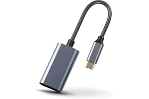 Beauthink USB C to HDMI Adapter, 4K Type-C to HDMI Converter, Compatible with iPhone 16/15, MacBook Pro/Air, Surface Book, Samsung Galaxy & More, Supports Ultra HD Video Output