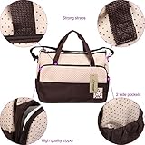 Fafada Windel Wickeltasche Schwangerschaft Multifunktionale Mama Handtasche Pflegetasche Set - 9