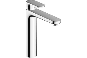Hansgrohe, Vernis Blend Grifo monomando de lavabo 190 con vaciador automático, cromo, 71572000