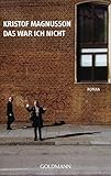 Das war ich nicht: Roman bei Amazon kaufen