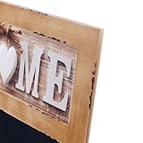Wandtafel „Home“, Holz-Kreide-Tafel, Kreidetafel, Memoboard, Küchentafel, Notiztafel, Höhe ca. 50cm - 2
