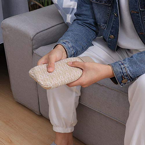 HEALIFTY Heißwasserbeutel Silikon Wärmflasche Wasser Injektionsbeutel für Hand Magenwärmer