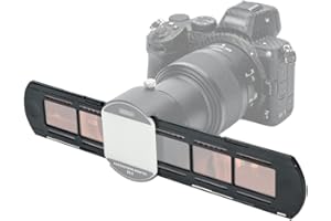 JJC Filmstreifenhalter, 35 mm Negativschlitze, für Nikon ES-2 Film Digitalisierer-Adapter und andere Negative Digitalisierung Kopieren Restauration Zubehör