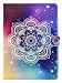 Produktbild LUSHENG Galaxy Tab A 7.0 (2016) Klapphülle, Premium Leder Standfunktion Kartenfach Brieftasche Stoßdämpfung Schutzhülle für Samsung Galaxy Tab A 7.0" T280 T285 - Stern Mandala