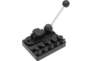 MENDUNER Ringbiegemaschine, professionell gefertigt, einfach zu verwenden, kraftersparnd für Ringe und Ohrringe, ideal für Schmuckhersteller, Designer und DIY Werkzeugset mit 20 Teilen