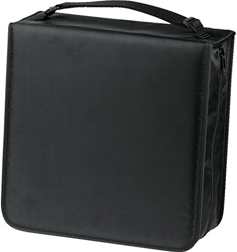 Hama CD Tasche für 304 CDs/DVDs/Blu-rays, mit Mikrofaser Pflegetuch, Mappe zur Aufbewahrung, schwarz - 2