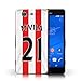 Price comparison product image Official Sunderland AFC Phone Case / Cover for Sony Xperia Z3 Compact / M'Vila Design / SAFC Home Shirt/Kit 15/16 Collection