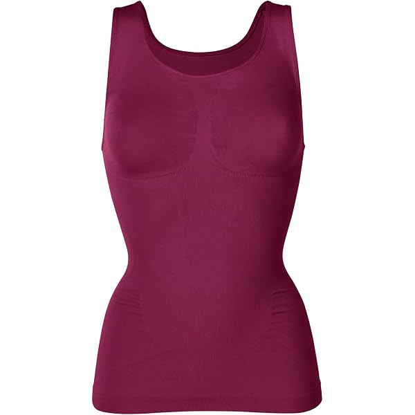 Belly Cloud Damen Unterhemd – Figurformendes Seamless Top Mit V-Ausschnitt, BH-Ersatz