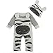 Newborn Infant Cotton Romper Baby grows Sleeping Clothes Grey 0-3M
