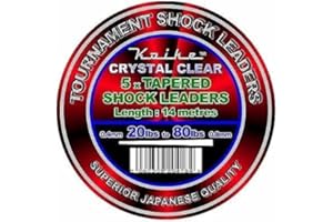 koike Tapered Shockleader - 20lb to 80lb - (Spool of 5 Leaders)