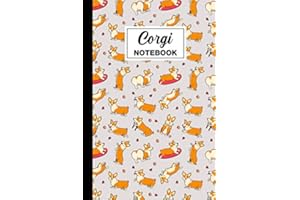 Corgi Notebook: Corgi Lined Notebook Journal | Corgi Themed Gift For Corgie Lovers And Corgi Owners | Perfect For Planning, Note Taking, Jotting Down Ideas | 6x9 | 120 Corgi Themed Pages