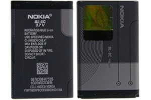 Original BL-5C Nokia 6230 Akku Li-Ionen für 1100 1101 1110 1110i 1112 1600 2300 2310 2600 2610 2626 3100 3120 3650 3660 6030 6085 6230 6230i 6267 6270 6600 6630 6670 6680 6681 6820 6822 7600 7610 E50 E60 N-Gage N70 N70 Music N71 N72 N91 N91 8GB