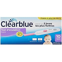 Test d'Ovulation Digital Clearblue - Kit de 10 tests
