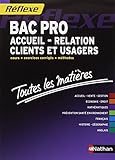 Toutes les matières - Bac pro Accueil - Relation Clients et Usagers