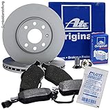  Original ATE Bremsscheiben vorne + ATE Bremsbeläge Bremsklötze Bremsenset Bremsenkit Komplettset Vorderachse