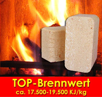 RUF Buchenbrikett Holzbrikett 100% Buche Buchenholz Brikett Hartholz ohne chemische Bindemittel (30kg) - 2