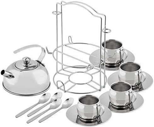 Cooking Master 15 Piece Stainless Steel Tea Set