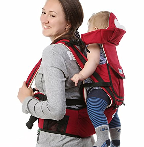 Blue Ocean 360 ° Ergonomischer Baby Carrier Infant Kid ’s Taille Hocker Rucksäcke Carrier Gürtel Hip Sitz - 2
