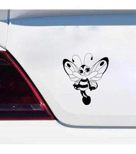 Alipis Hundeliebe Aufkleber Set - 4 Stück Pfoten & Herzschlag Autoaufkleber