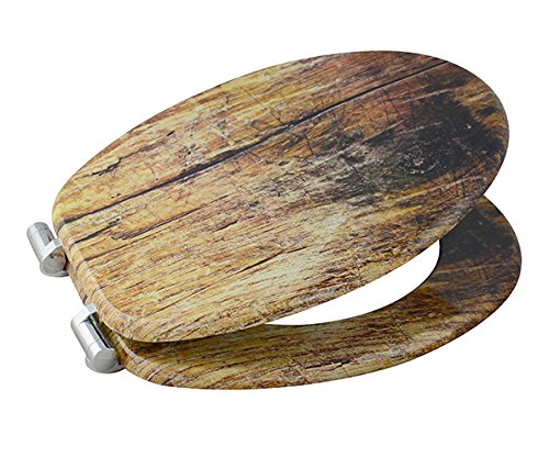 EISL Holzkern WC-Sitz RUSTIKAL mit Absenkautomatik, EDRU01SC - 5