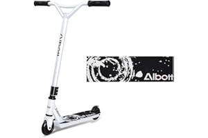 Albott Stunt Scooter, Roller Kickscooter Pro Sport Trick Scooter City Scooter Kickboard con barra fissa a 360 ° per bambini Giovani adulti