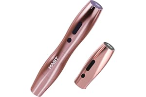 Mast P20 Trådlös Tatuering Penna Maskin, Rotary, 2.5 mm Slag | 2 Batterier, Microblading För Ögonbryn, Eyeliner Och Läppar, R