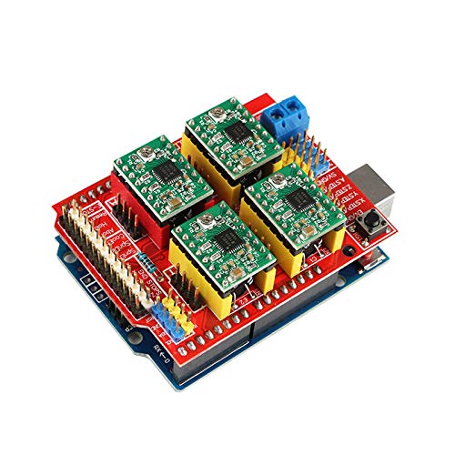 A4988 arduino плата расширения. Arduino nano cnc shield. Cnc shield a4988. 0 для arduino uno. Шилд для ардуино уно шаговый двигатель.