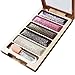 Fortan 5 Color Glitter Eyeshadow Makeup Eye Shadow Palette 2#