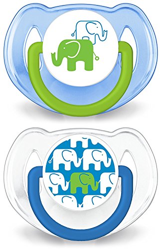 Philips Avent Elefanten Geschenk – Naturnah Flasche, 2 Beruhigungssauger, Schnullerkette - 3