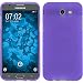 Produktbild PhoneNatic Case für Samsung Galaxy J3 Emerge Hülle Silikon Lila Matt Case