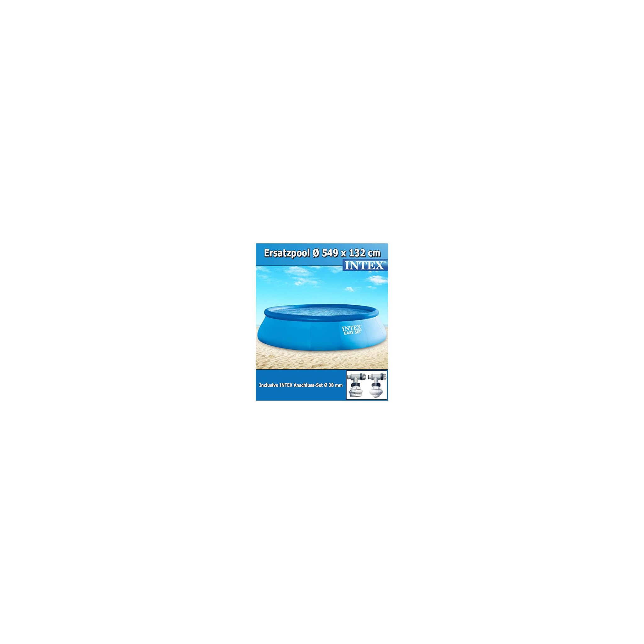 Intex 549x132 cm Swimming Pool Easy Ersatzfolie Quick up - garten.im ...