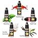 Produktbild STARKIT E Liquid 5 x 10mL PG70% VG30%,Klassische Getränk Geschmack Nicotine Free Refill for E Cigarette Ecig Shisha Ejuice 0mg Menthol | Rote Energie | Rote Cola | Französisch Vanilleeis | Vanille (Klassische Getränk)