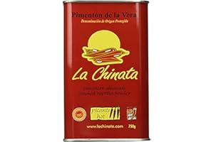 Paprikapulver - Pimenton de la Vera D.O.P, geräuchert, scharf, la Chinata, 750g