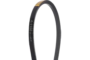 sourcing map A-1150 Trapezoidales Correas Transmisión Correa 1150mm Interior Circunferencia Goma para Potencia Transmisión